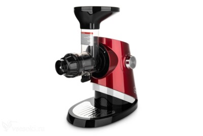 Sana EUJ-727 Supreme Horizontaler Slow Juicer in Rot