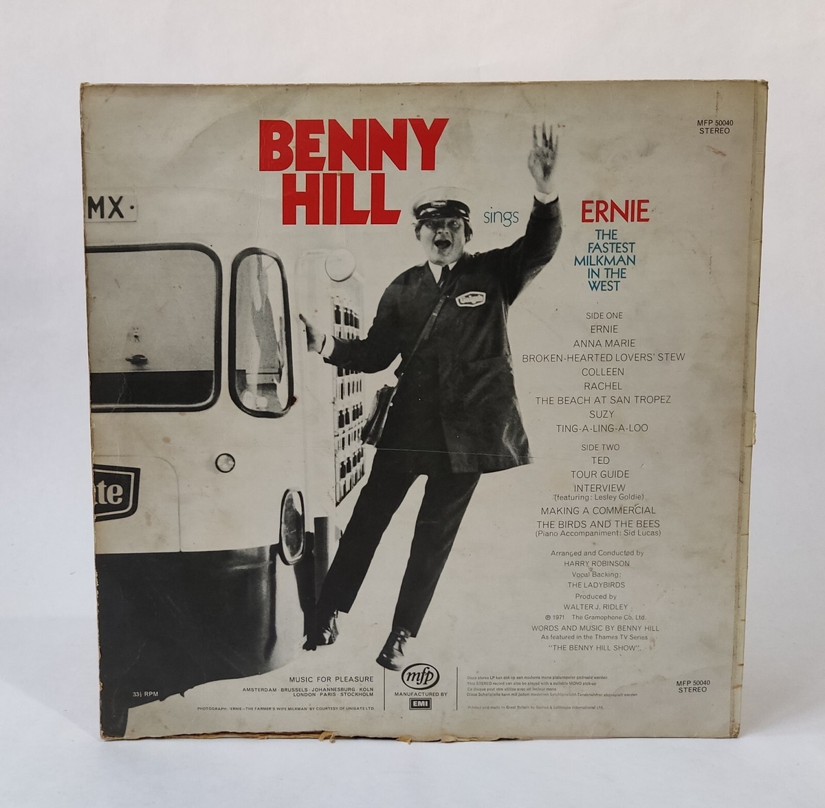 Benny Hill - Ernie: The Fastest Milkman In The West - Music Vinyl 