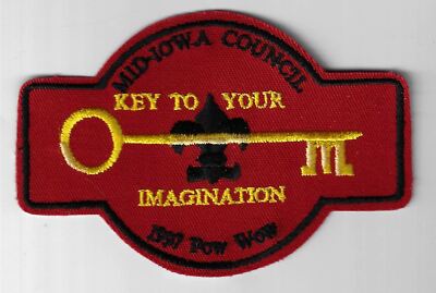 1997 PowWow Key To Your Imagination Mid-Iowa Council BLACK Border [MX-4410]
