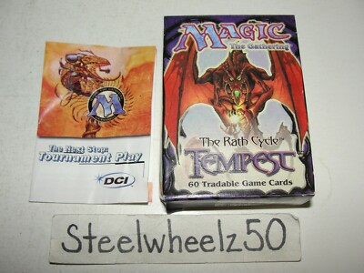 Magic The Gathering The Rath Cycle Tempest Card Game - 60 Card for