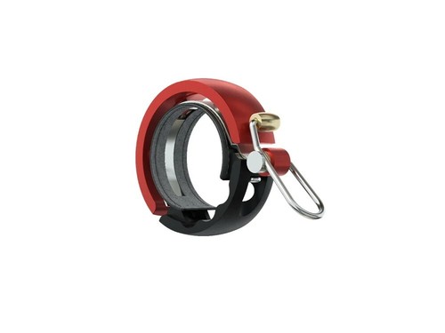KNOG Oi Luxe Klingel Small | 22.2 mm schwarz/rot #LB2 - Bild 1 von 1