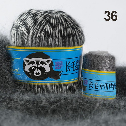 US 70g Soft Mink Velvet Wool Yarn DIY Hand Knitting Cashmere Wool Crochet Thread - Picture 45 of 48