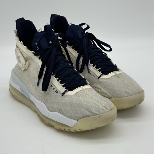 Jordan Proto Max 720 Pale Ivory Midnight Navy Basketballschuhe Herren Größe 12