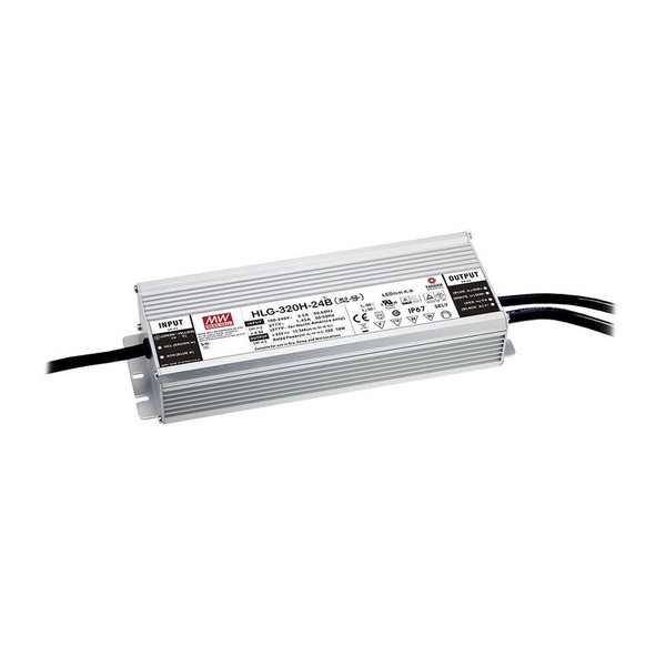 Meanwell HLG-320H-24AB, AC-DC Led-Installationsnetzteil, MetallgehäUse, IP65 320-image