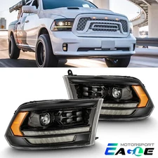 For 09-18 Ram Truck PRO-Series Projector (5th Gen 2500 Style) Headlights Set
