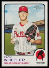 2022 TOPPS HERITAGE ZACK WHEELER PHILADELPHIA PHILLIES #333