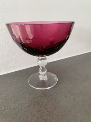 Neu St Saint Louis Bubble Schale Kristallglass, retail 320