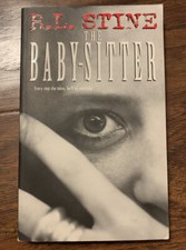 RL Stine The Babysitter 1998 Reissue Paperback LIKE NEW