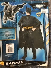 Batman The Dark Knight Rises 3 Piece Costume Retail 30 Size S 3-4 Yrs Old
