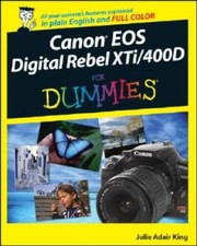 Canon EOS Digital Rebel XTi 400D For Dummies - Paperback - ACCEPTABLE