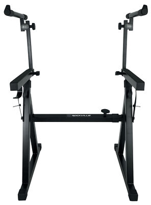 Rockville Z55 Z-Style 2-Tier Keyboard Stand+Bag Fits Nektar Impact LX61+