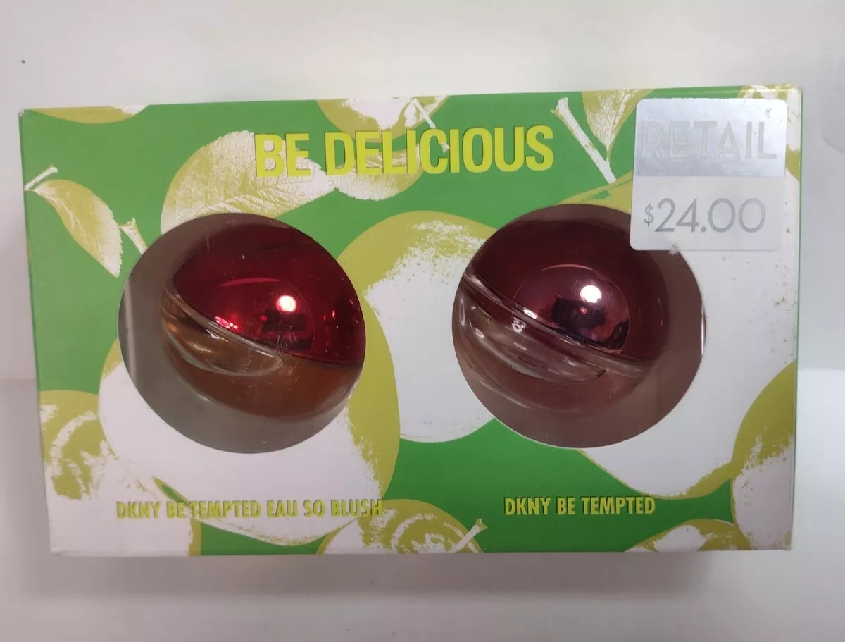 DKNY Be Delicious Perfume Mini Gift 2 Piece Set Be Tempted Eau