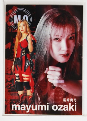 MAYUMI OZAKI - 2000 Future Bee Women's Pro-Wrestling Trading Card