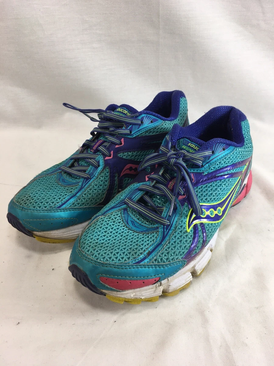 Saucony Ignition 5 Running Sneakers Shoes Womens 11 Blue Pink Purple S15202 13