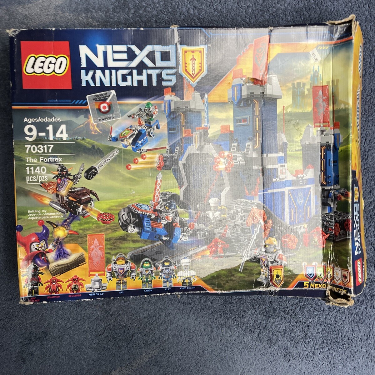 LEGO Nexo Knights 70317 The Fortrex Open Box Sealed Bags New | eBay