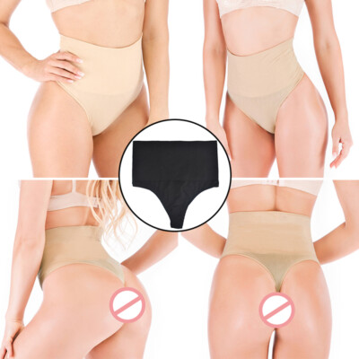 Hohe Taille Easy Body Shaper Bauchkontrolle Tanga Hose Shapewear Schlanke ³