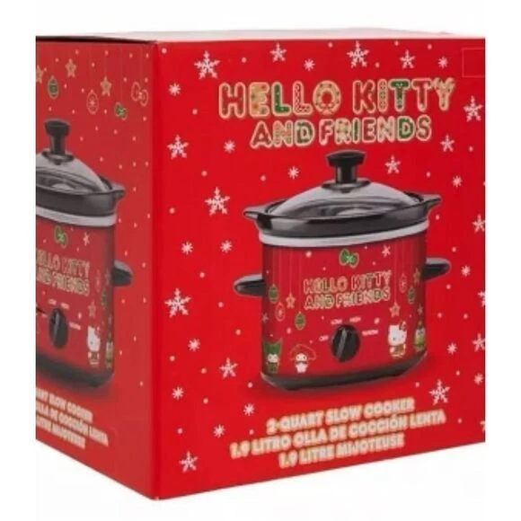 Red Hello Kitty & Friends Slow Cooker
