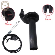 Twist Throttle Accelerator Grip & Throttle Cable for Suzuki RMZ250 Yamaha YZ426F