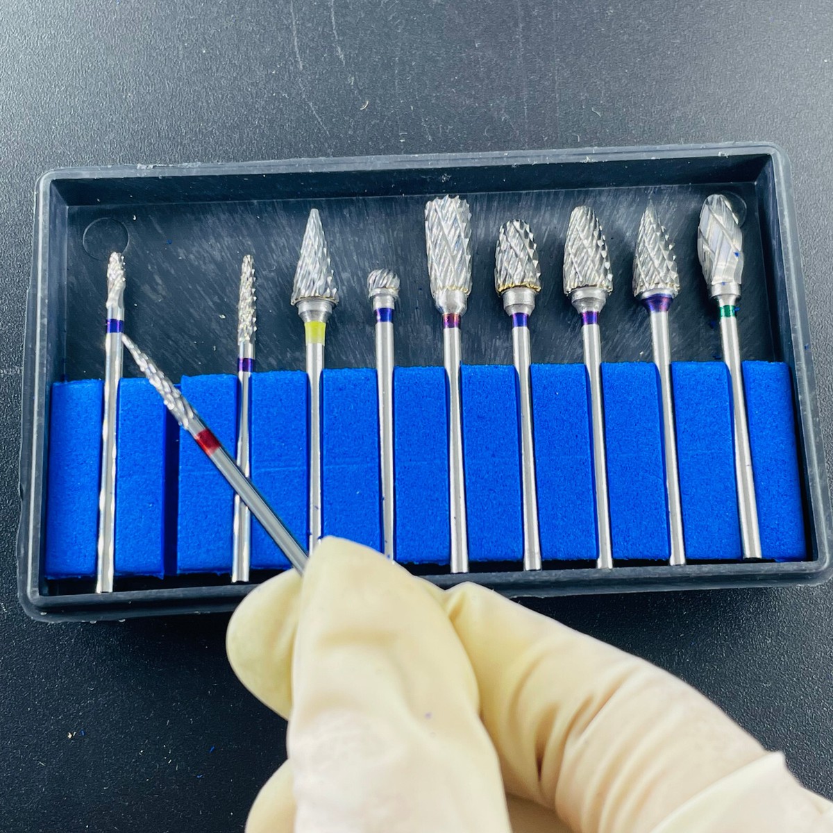 100 PCS Bomaoer Dental Lab Felt Bobs & Burs P22 D22mm H5.0mm