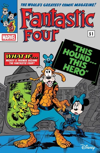 Fantastic Four #29 Paolo Mottura Disney Fantastic Four Cover Variant 2/26 Marvel