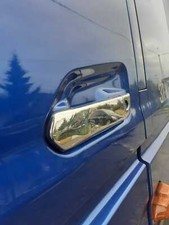 4 Pièces - En Pressé Inox Élevé Polie les Poignées de Porte Pass pour Ford F-Max