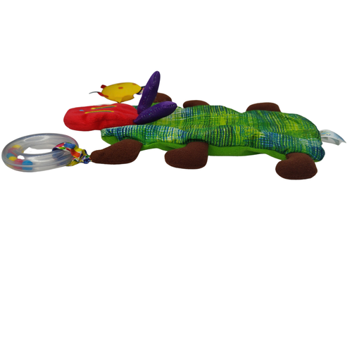 RARE Teether Rattle World of Eric Carle The Very Hungry Caterpillar Car Seat Toy - Picture 3 of 10
