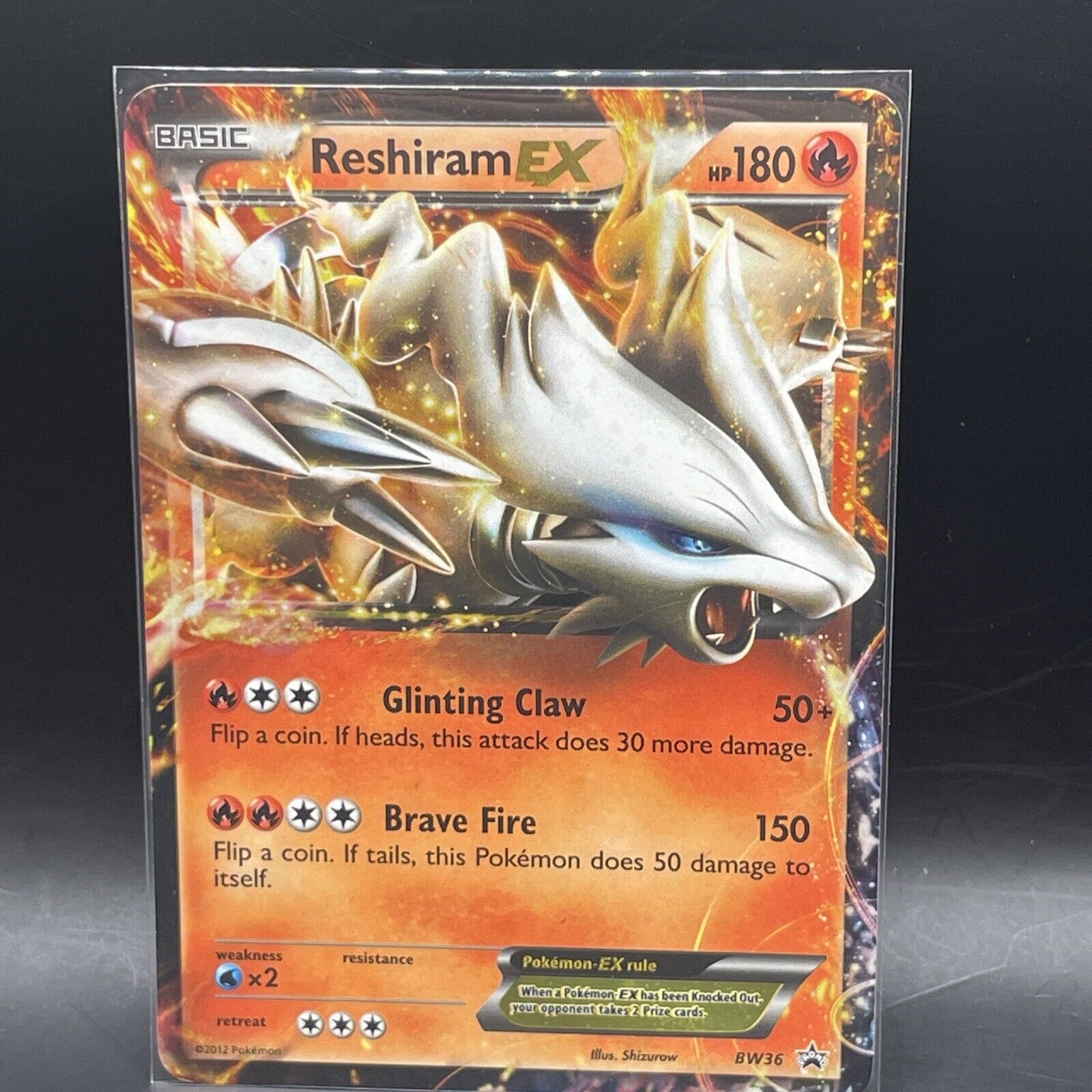 Reshiram Pokemon 2013 Holo SC Shiny Collection 1st ED SR Japanese 022/020  NM