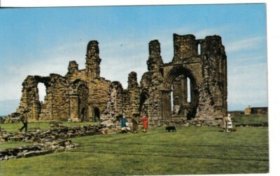 TYNEMOUTH, NORTHUMBERLAND - DAS PRIORAT FARBIGE POSTKARTE