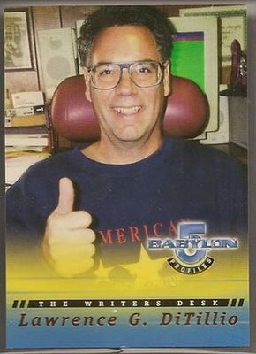 Babylon 5 Profiles Trading Cards The Writer's Desk Chase Card WD1 L.G. DiTillio