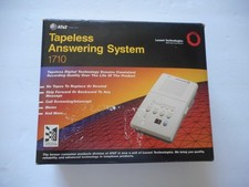 AT@T Tapeless Answering System # 1710 With Box/Manual. VG Tested Cond.