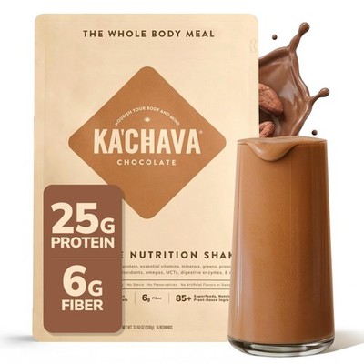 Whole Body Meal Shake Chocolate 2lb Vegan Protein 85+ Superfoods Meal Replacemen