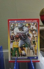 1990 Score - 1990 Rookie Steve Broussard #655 (RC)
