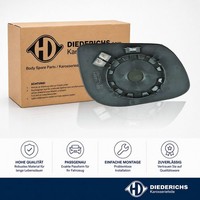 Spiegelglas Aussenspiegel Rechts Diederichs 6506026 FÜR KIA Ersatzglas Spiegel
