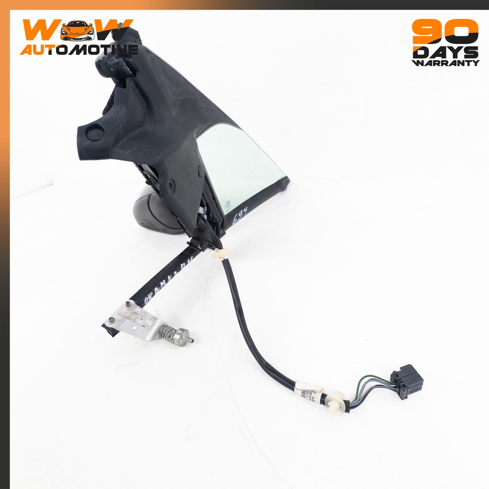 06-16 ASTON MARTIN V8 VANTAGE RIGHT EXTERIOR REAR VIEW MIRROR GLASS WINDOW OEM