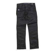 G-Star Jeans Mens W32 L31 Green Made In Italy Denim Slim Wet Look