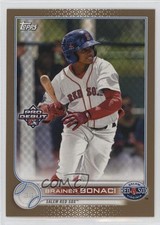 2022 Topps Pro Debut Gold /50 Brainer Bonaci #PD-79 nd3