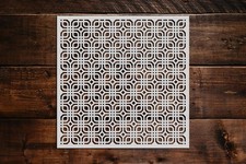 Reusable Geometric Stencil for DIY Crafts  Painting - Wall Art Shapes by Ste  