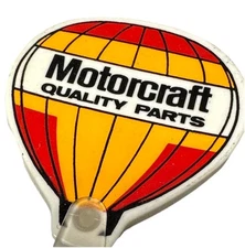 Vintage Motorcraft Motor Engine Oil Auto Car Parts Automotive Balloon Keychain