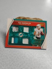 🏈2021 Panini Absolute Football Tua Tagovailoa Tools of The Trade No.TTQ-6 /49🔥