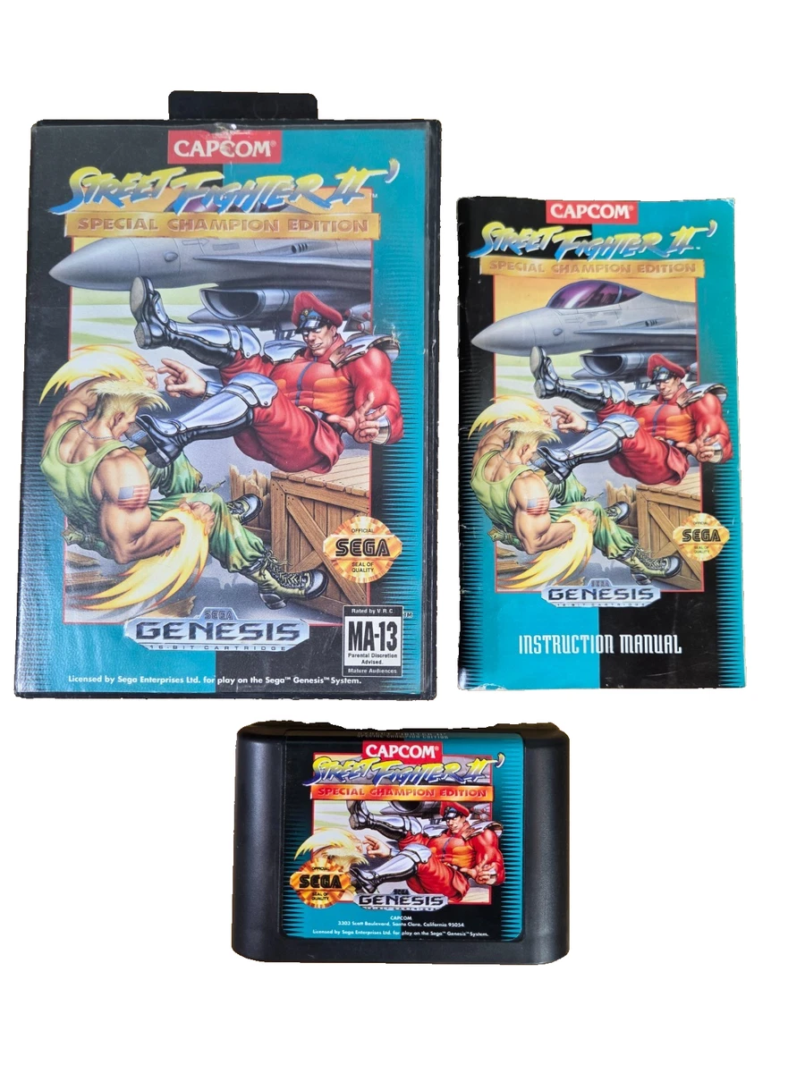Street Fighter II ' Sega Genesis Video Games for sale - eBay