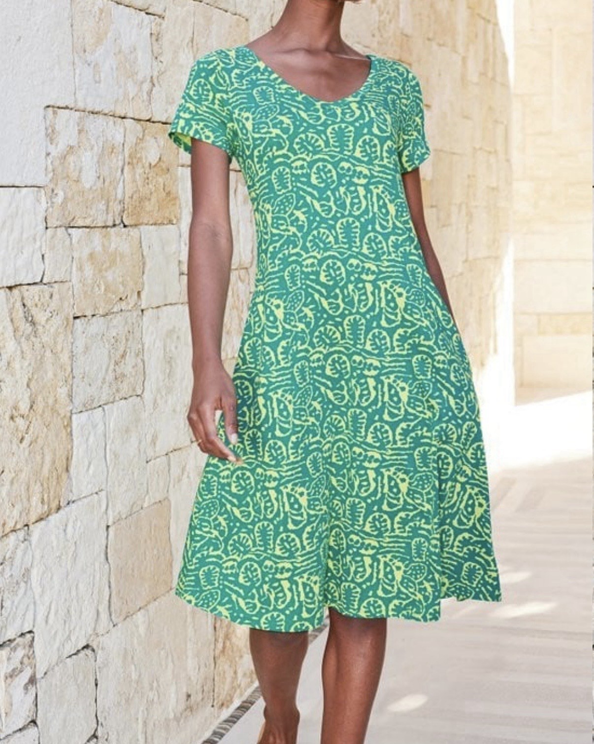 Soft Surroundings Santiago Gaia Dress Size M