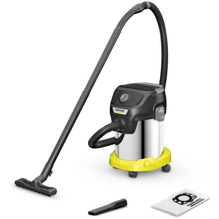 Karcher KWD3SV19 Bidone Aspiratutto Solidi e Liquidi Capacità 19 Lt Potenza 1000