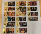15-24k Gold Foil Plated Horror Movie Banknote Set Scary Movie Collectible — photo 8