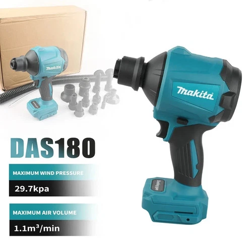 Makita DAS180 Cordless Air Blower 18V Multifunction Dusting Machine Nozzle OEM