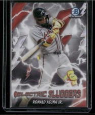 2026 Bowman Chrome Ronald Acuna Jr. Electric Sluggers #ES-8 BRAVES