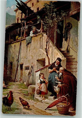39988724 - signed P. Baumgartner: good swap, backyard chicken for a picture