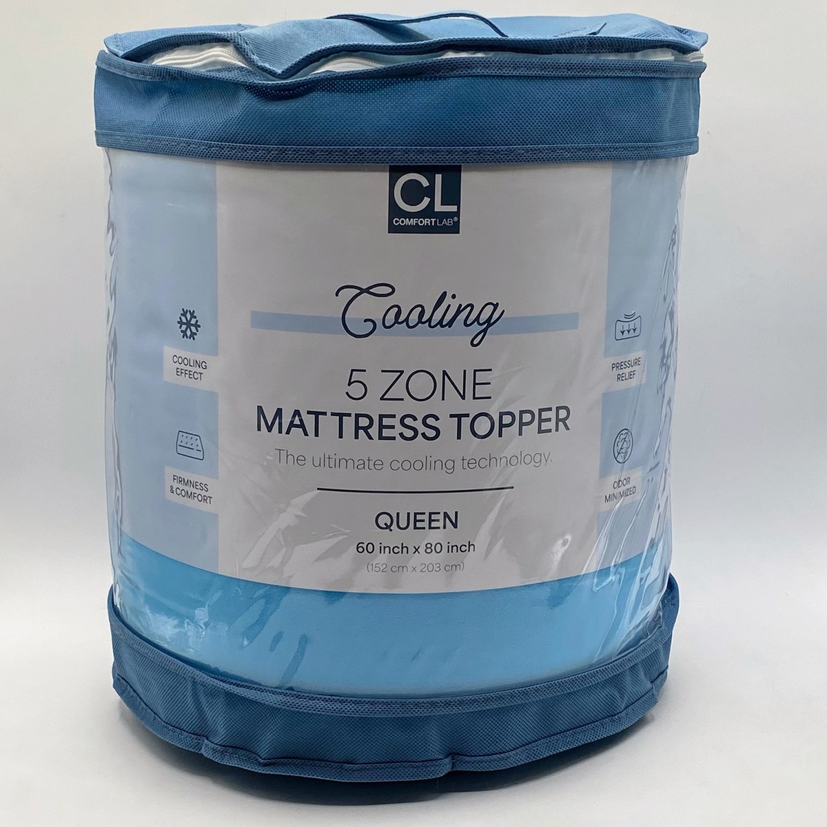 ComfortLab 5 Zone Cooling Gel Memory Foam Queen 60
