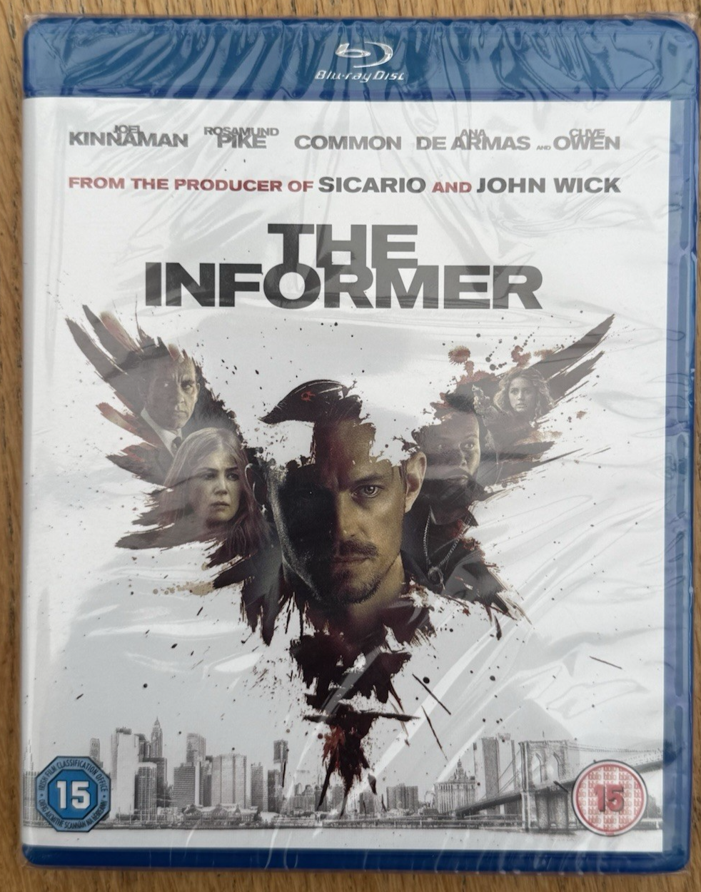 The Informer 2019 Blu-Ray Region Free Rosamund Pike Clive Owen New & Sealed