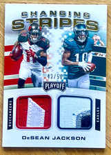 DESEAN JACKSON 2020 Playoff CHANGING STRIPES 4 Clr Patch SP 42/50 #CS-DJ EAGLES