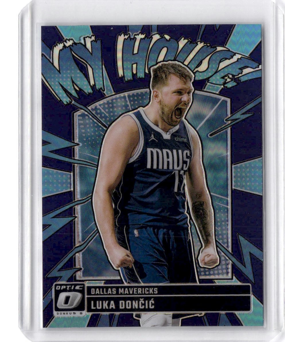 2024-25 Donruss Optic #14 Luka Doncic My House Purple